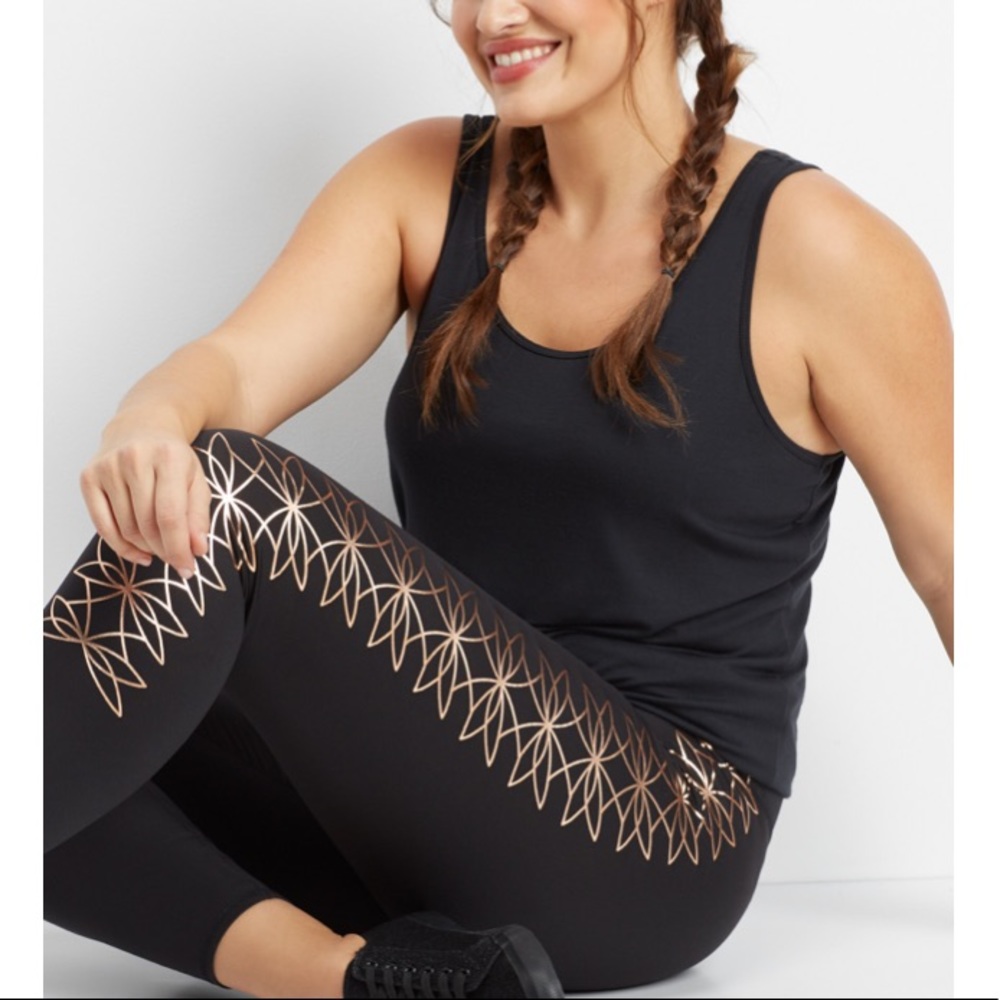 Shimmer Design Leggings